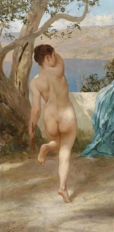 Henryk Siemiradzki - Nudo danzante